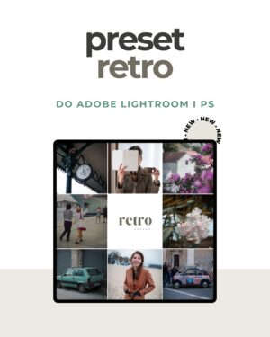 RETRO - preset filtr do Lightroom i PS